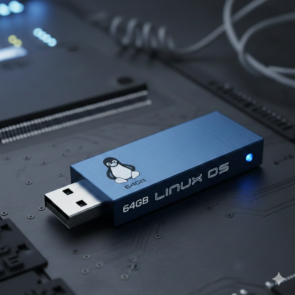 Linux LTS - 64 GB USB Drive